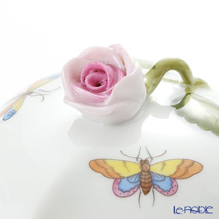 ヘレンド ロスチャイルドバード 06005-0-09 ハートボックス（ローズ）