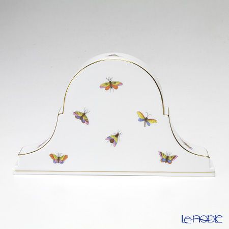 ヘレンド ロスチャイルドバード 08081-0-00 テーブルクロック 14cm