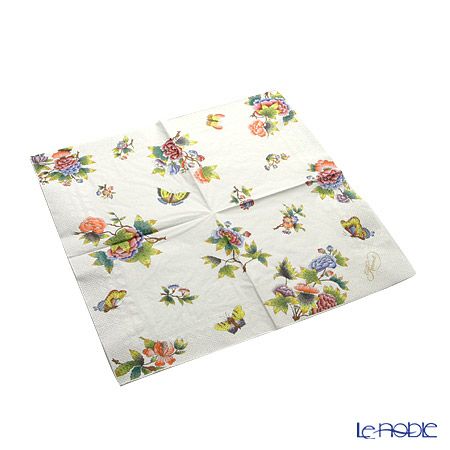 ヘレンド ヴィクトリア・ブーケ ペーパーナプキン 20枚セット