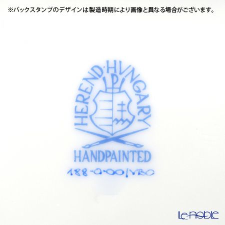 ヘレンド ヴィクトリア・ブーケ 00188-0-00 サラダボウル スクエア 12cm