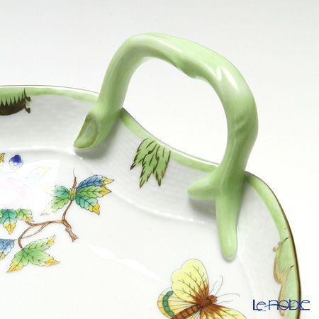 ヘレンド ヴィクトリア・ブーケ 00201-0-00 リーフディッシュ 23.5cm