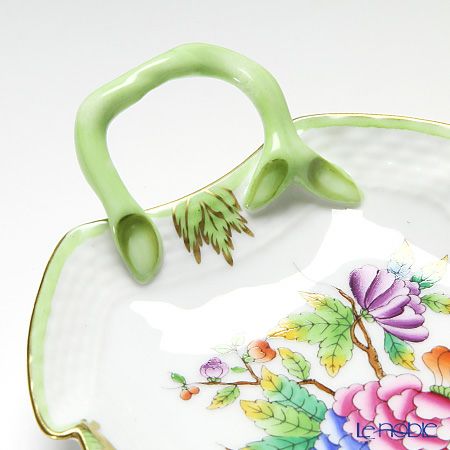 ヘレンド ヴィクトリア・ブーケ 00205-0-00 リーフディッシュ 15cm