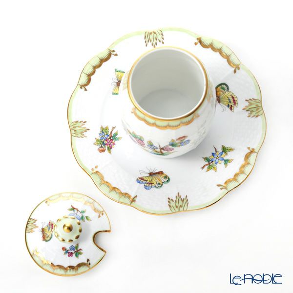 ヘレンド ヴィクトリア・ブーケ 00242-7-15 マスタードポット ボタン