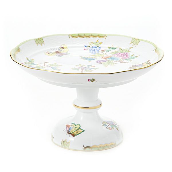 ヘレンド ヴィクトリア・ブーケ 00311-0-00 コンポート 15cm