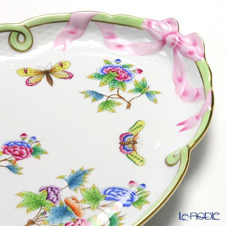 ヘレンド ヴィクトリア・ブーケ 00400-0-00 パーティートレイ 38cm