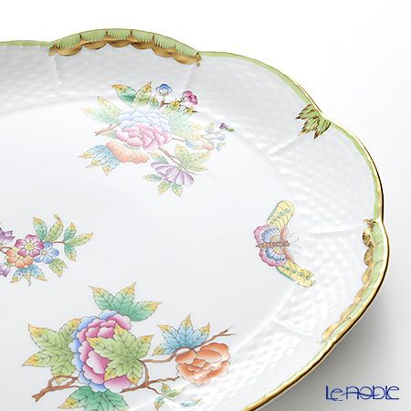 ヘレンド ヴィクトリア・ブーケ 00417-0-00 トレイ 31.5cm