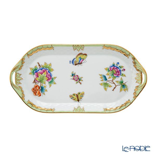 ヘレンド ヴィクトリア・ブーケ 00437-0-00 サービストレー 23cm