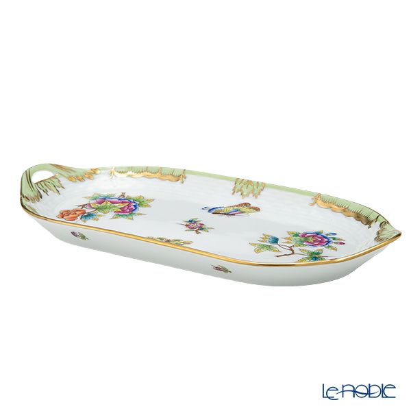 ヘレンド ヴィクトリア・ブーケ 00437-0-00 サービストレー 23cm