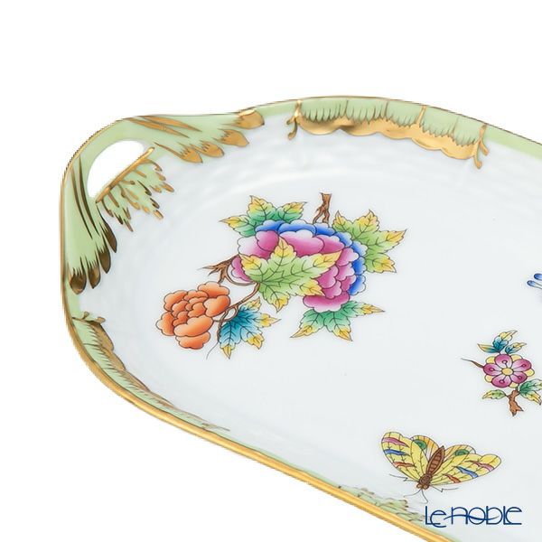 ヘレンド ヴィクトリア・ブーケ 00437-0-00 サービストレー 23cm