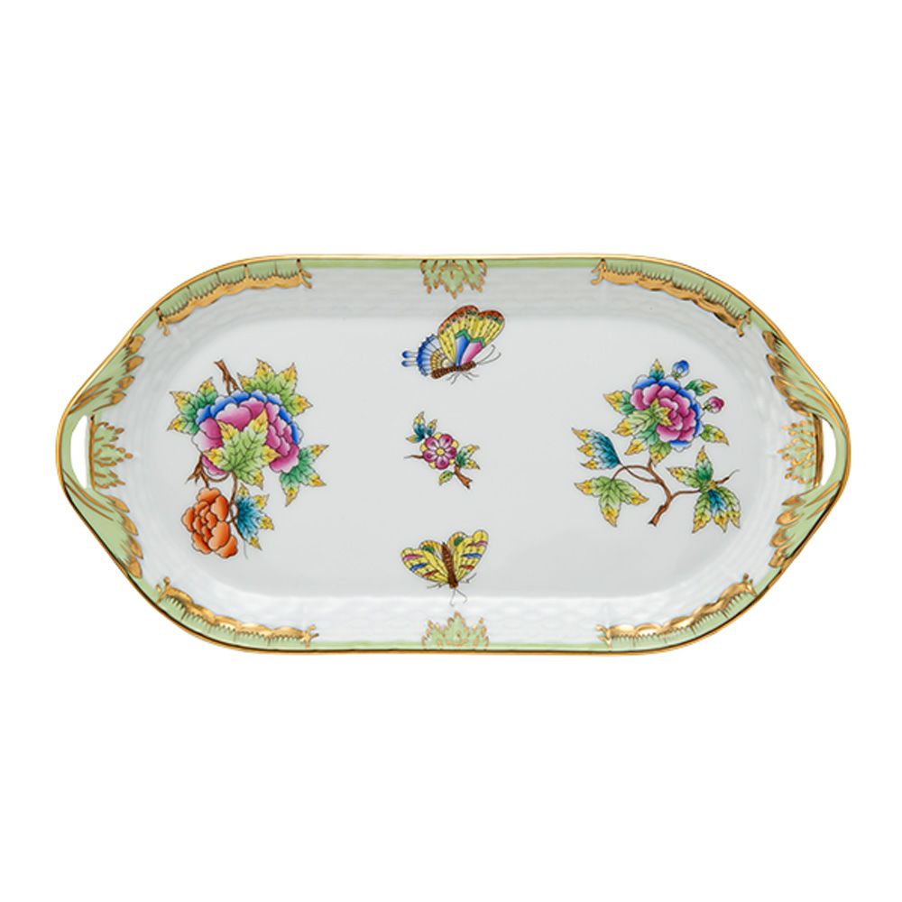 ヘレンド ヴィクトリア・ブーケ 00437-0-00 サービストレー 23cm