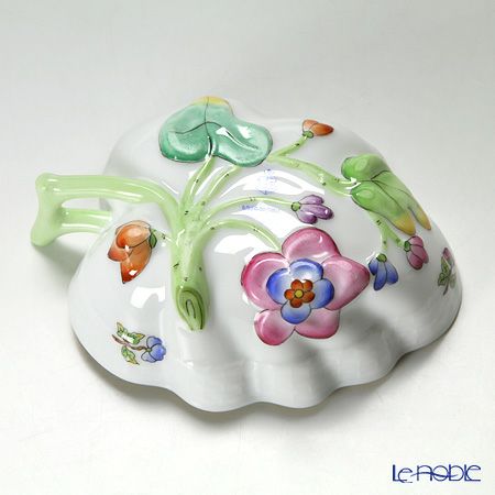 ヘレンド ヴィクトリア・ブーケ 00492-0-00 オープンシュガー 10.5cm