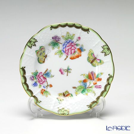 ヘレンド ヴィクトリア・ブーケ 00512-0-00 プレート 12.5cm スモール