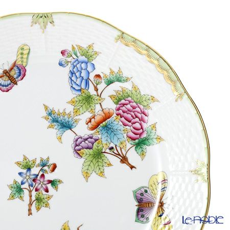ヘレンド ヴィクトリア・ブーケ 00524-0-00／524 プレート 25cm