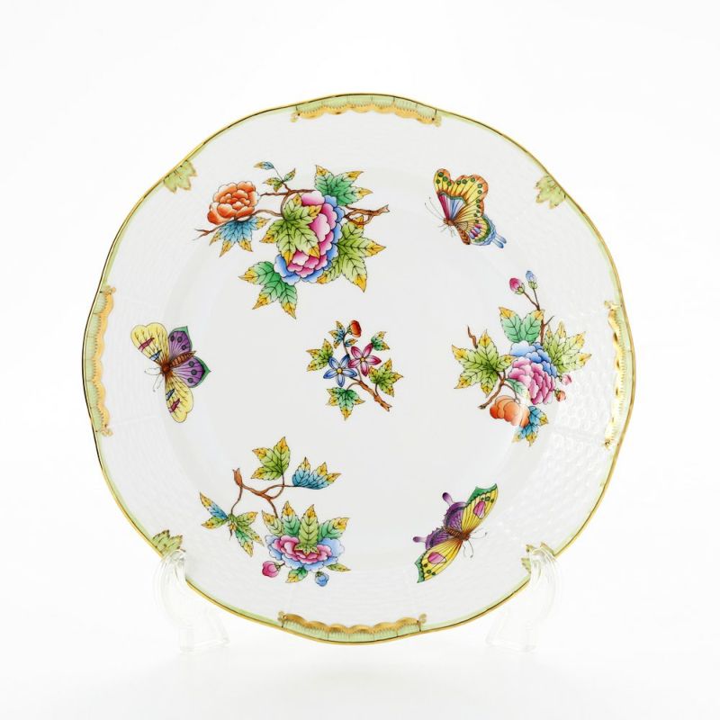 ヘレンド ヴィクトリア・ブーケ 00525-0-00 プレート 25cm