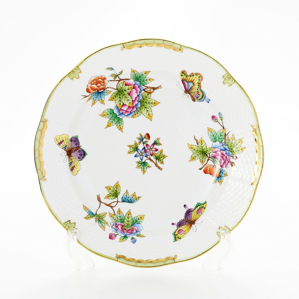 ヘレンド ヴィクトリア・ブーケ 00525-0-00 プレート 25cm