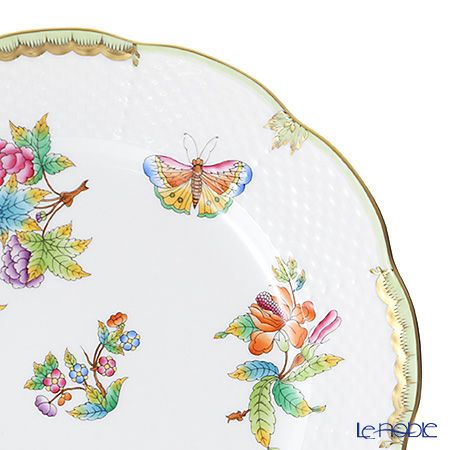 ヘレンド ヴィクトリア・ブーケ 00527-0-00 プレート 28.5cm