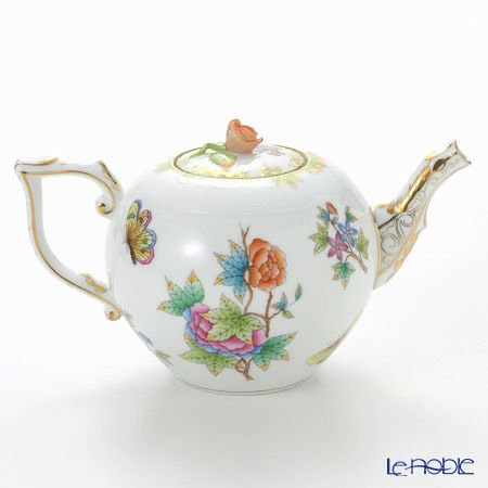 ヘレンド ヴィクトリア・ブーケ 00604-0-09 ティーポット（ローズ） 1200ml