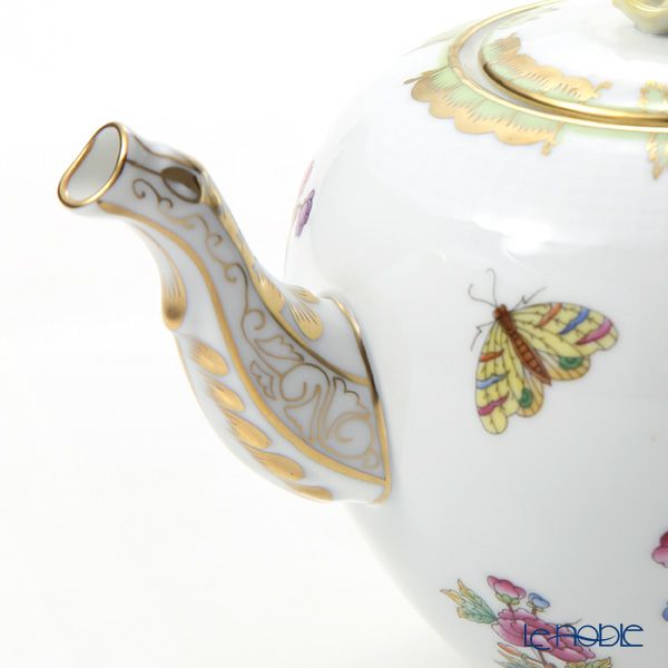 ヘレンド ヴィクトリア・ブーケ 00606-0-09／604 ティーポット ローズ 800ml