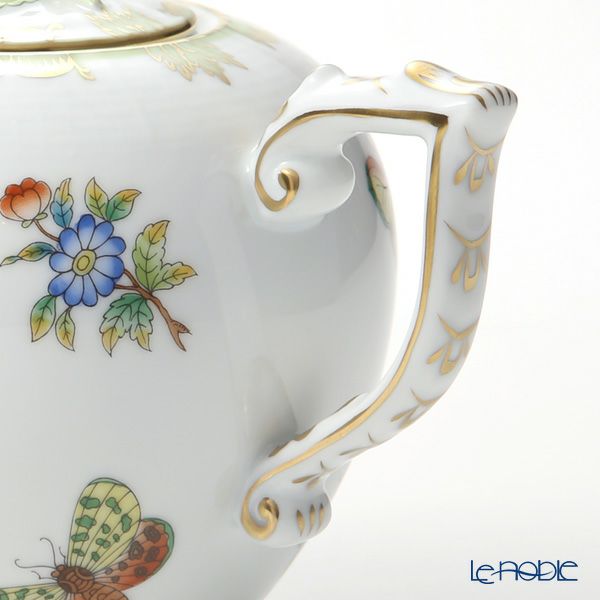 ヘレンド ヴィクトリア・ブーケ 00606-0-09／604 ティーポット ローズ 800ml