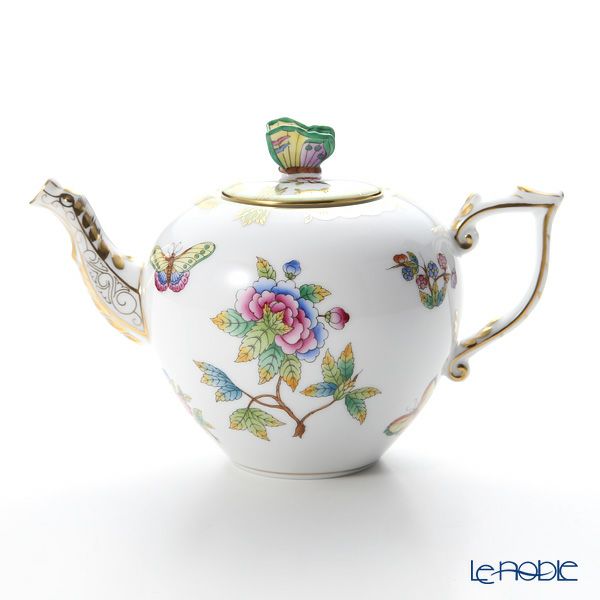 ヘレンド ヴィクトリア・ブーケ 00606-0-17 ティーポット チョウ 800ml