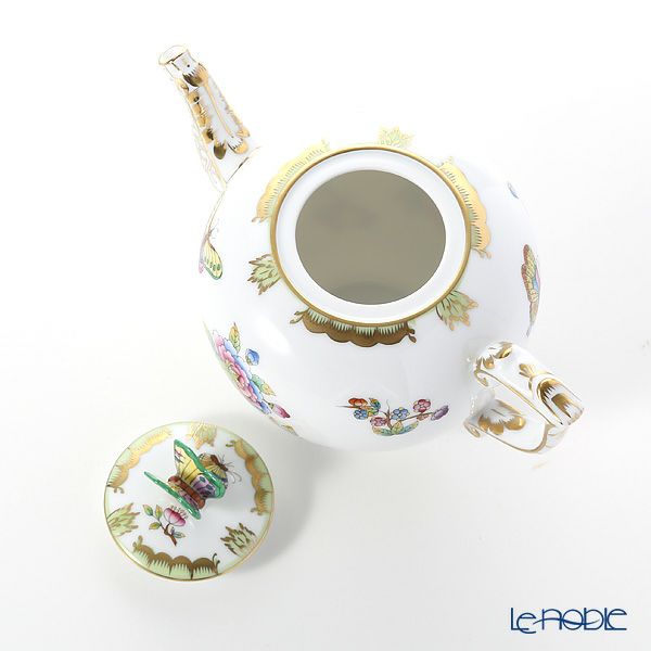 ヘレンド ヴィクトリア・ブーケ 00606-0-17 ティーポット チョウ 800ml