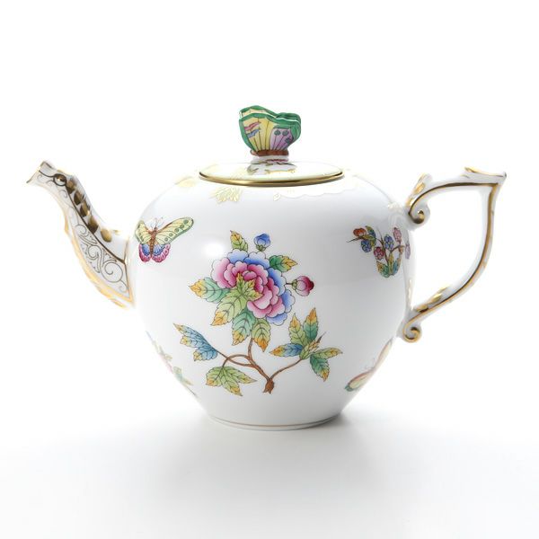 ヘレンド ヴィクトリア・ブーケ 00606-0-17 ティーポット チョウ 800ml