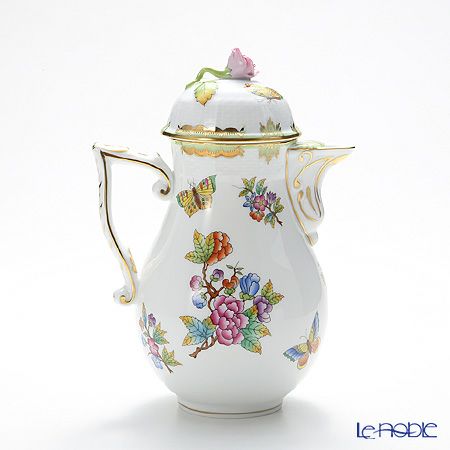 ヘレンド ヴィクトリア・ブーケ 00623-0-09 コーヒーポット（ローズ） 800ml