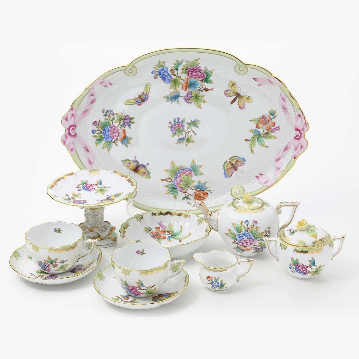 ヘレンド ヴィクトリア・ブーケ 00645-0-00 クリーマー 80ml