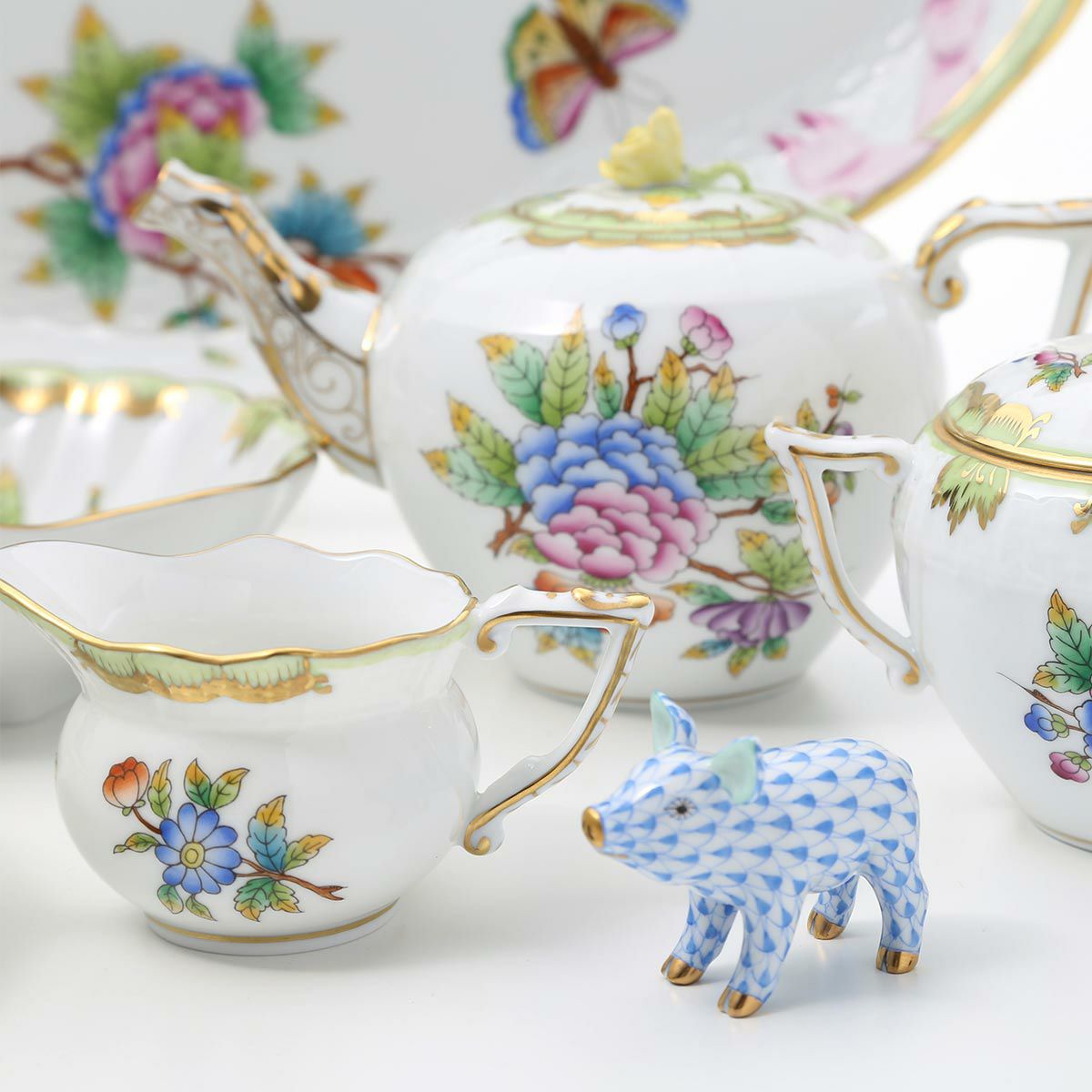 ヘレンド ヴィクトリア・ブーケ 00645-0-00 クリーマー 80ml