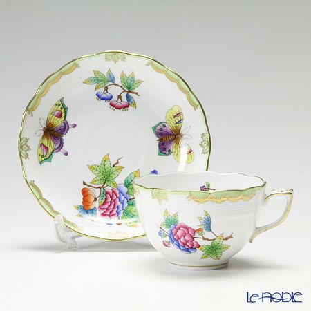 ヘレンド ヴィクトリア・ブーケ 00701-0-00 モーニングカップ＆ソーサー 250ml