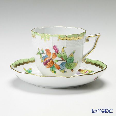 ヘレンド ヴィクトリア・ブーケ 00706-0-00 コーヒーカップ＆ソーサー 160ml