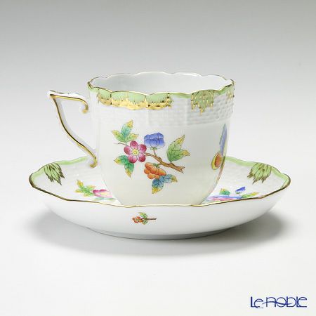ヘレンド ヴィクトリア・ブーケ 00706-0-00 コーヒーカップ＆ソーサー 160ml
