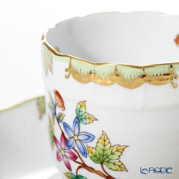 ヘレンド ヴィクトリア・ブーケ 00707-0-00 モカカップ＆ソーサー 150ml