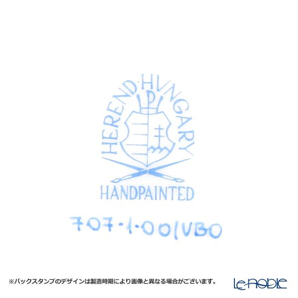 ヘレンド ヴィクトリア・ブーケ 00707-0-00 モカカップ＆ソーサー 150ml