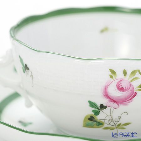ヘレンド ウィーンのバラ 00718-0-00 スープカップ＆ソーサー 300ml