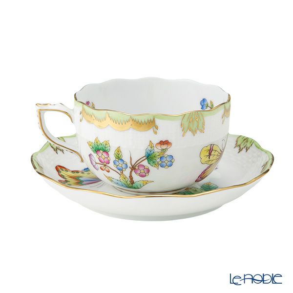 ヘレンド ヴィクトリア・ブーケ 00724-0-00／724 ティーカップ＆ソーサー 200ml