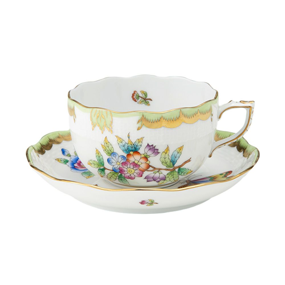 ヘレンド ヴィクトリア・ブーケ 00724-0-00／724 ティーカップ＆ソーサー 200ml