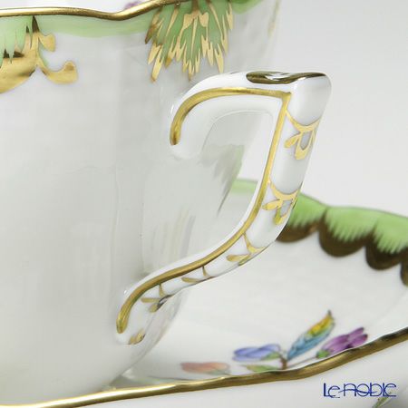 ヘレンド ヴィクトリア・ブーケ 00730-0-00 ティーカップ＆ソーサー（兼用） 200ml