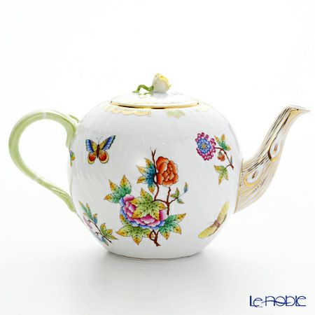 ヘレンド ヴィクトリア・ブーケ 01604-0-09 ティーポット（ローズ） 1800ml