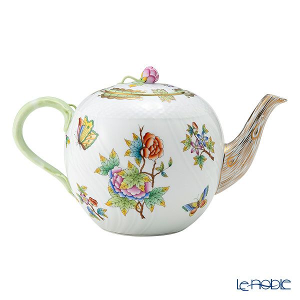ヘレンド ヴィクトリアブーケ VBO ティーポット ツボミ 1800ml 01604-0-12