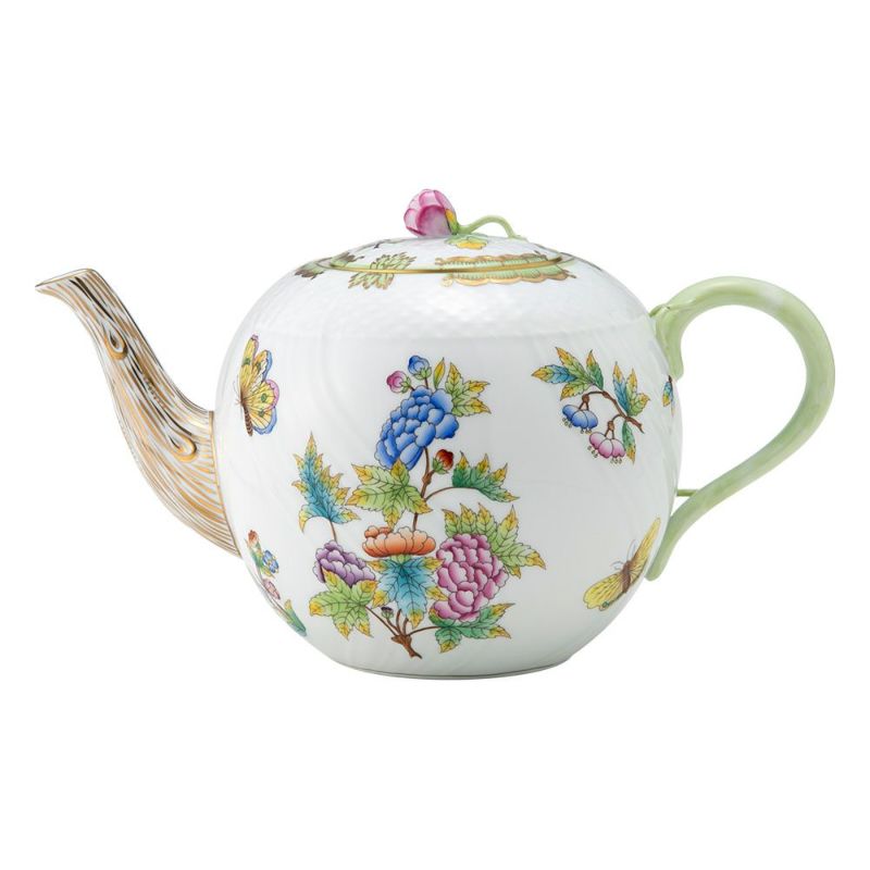 ヘレンド ヴィクトリアブーケ VBO ティーポット ツボミ 1800ml 01604-0-12