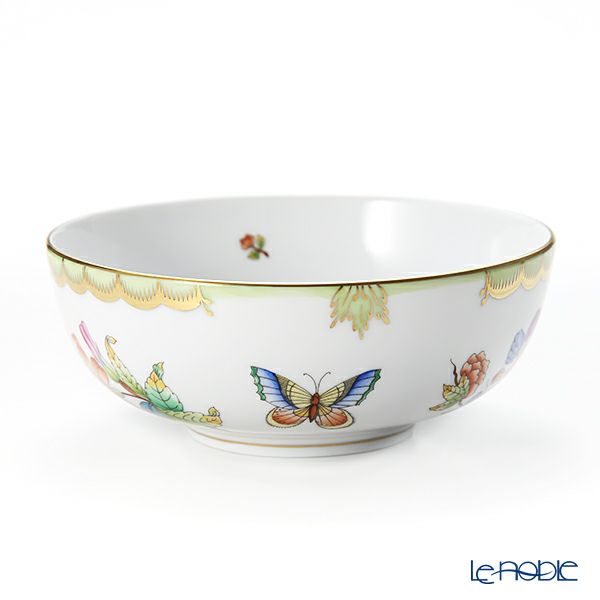 ヘレンド ヴィクトリア・ブーケ 02360-0-00 ボウル 14.5cm