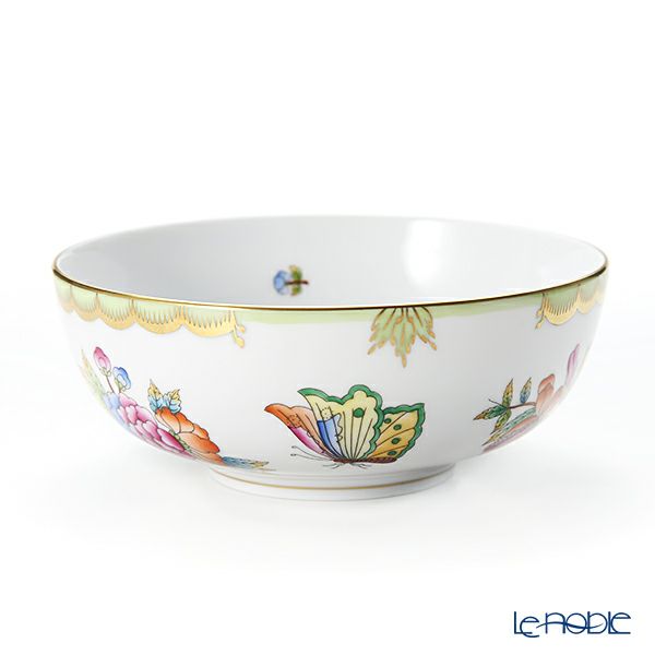 ヘレンド ヴィクトリア・ブーケ 02360-0-00 ボウル 14.5cm