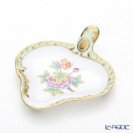 ヘレンド ヴィクトリア・ブーケ 02452／02451 ティーストレーナ／トレイ