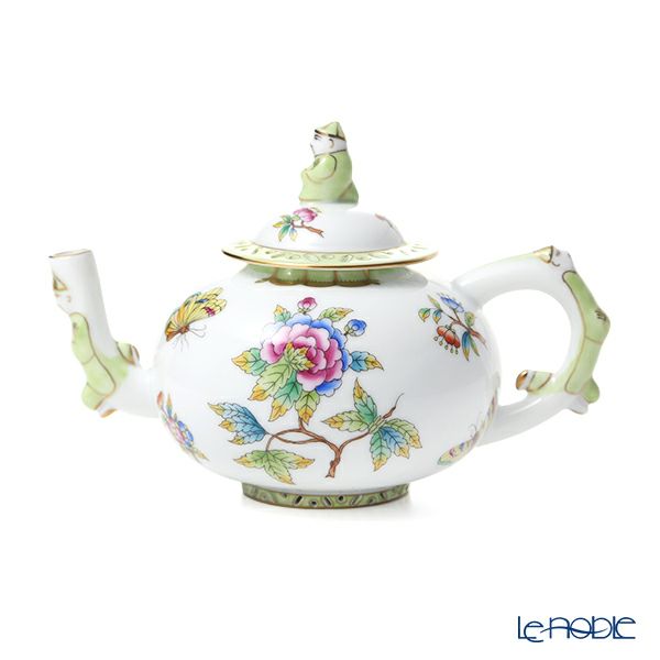 ヘレンド シノワズリ（中国趣味） ヴィクトリア・ブーケ VBO ミニティーポット（マンダリン） 350ml 03305-0-21