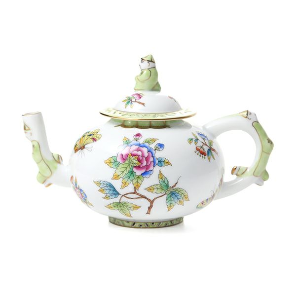 ヘレンド シノワズリ（中国趣味） ヴィクトリア・ブーケ VBO ミニティーポット（マンダリン） 350ml 03305-0-21