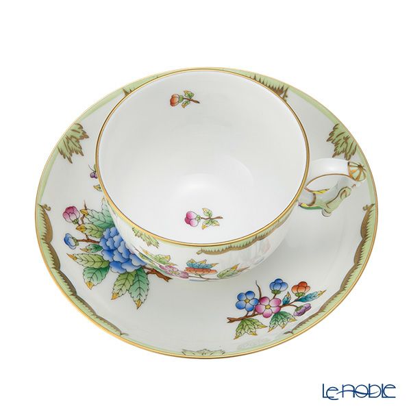 ヘレンド シノワズリ（中国趣味）ヴィクトリア・ブーケ 03364-0-21 マンダリン ラージカップ＆ソーサー