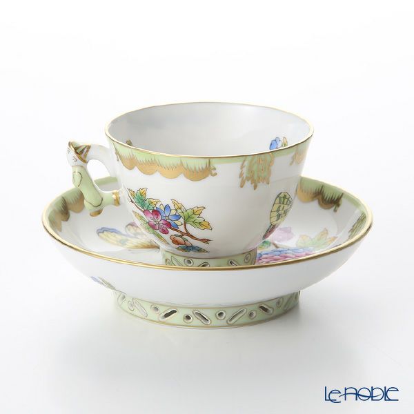 ヘレンド シノワズリ（中国趣味） ヴィクトリア・ブーケ 03371-0-21 マンダリン スモールカップ＆ソーサー