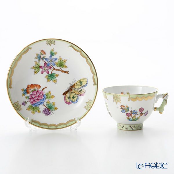 ヘレンド シノワズリ（中国趣味） ヴィクトリア・ブーケ 03371-0-21 マンダリン スモールカップ＆ソーサー