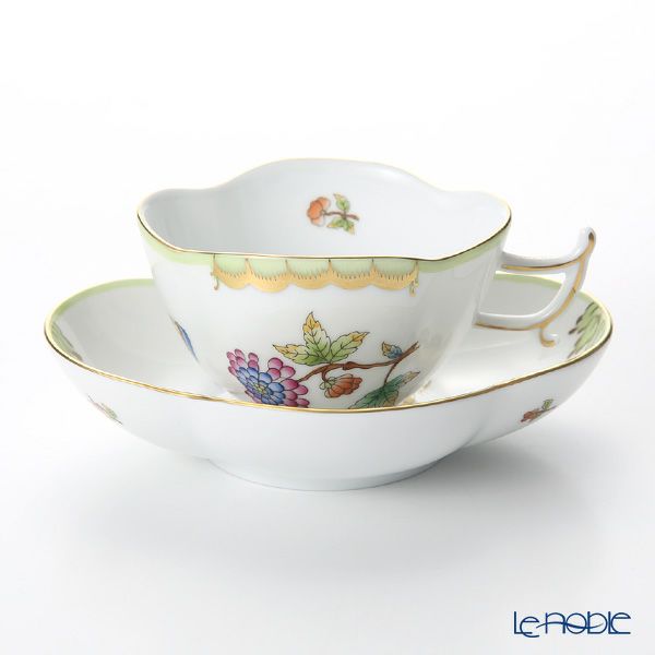 ヘレンド ヴィクトリア・ブーケ 04196-0-00 ティーカップ＆ソーサー 140ml